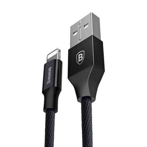 BASEUS | WZMACNIANY KABEL IPHONE 5 SE 5S 6S + 7 na Arena.pl