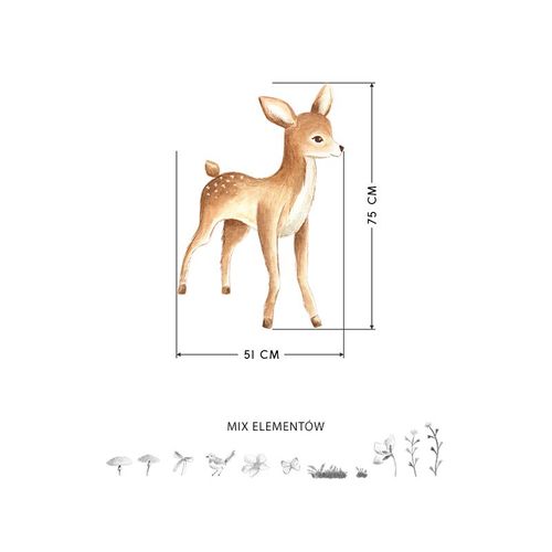 Naklejka Jelonek DK328 niebieski na Arena.pl