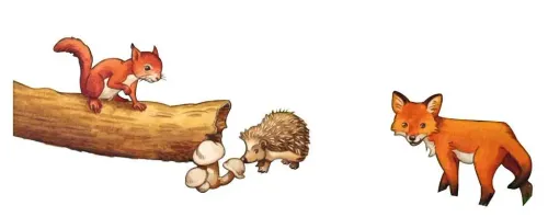 Puzzle ramkowe 15 elementów. Zwierzęta z lasu na Arena.pl