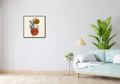 Plakat 60x60cm Kontrast w Botanice na Arena.pl