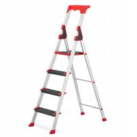 Drabina aluminiowa montażowa magazynowa profesjonalna HIGHER ALU 4