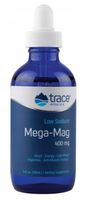 Trace Minerals - Magnez Jonowy, Mega-Mag, 400mg, Płyn, 118 ml