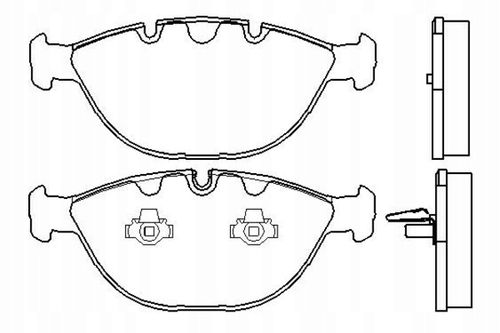 KLOCKI HAM BMW X5 (E53) 01-04 4,6IS BREMBO na Arena.pl