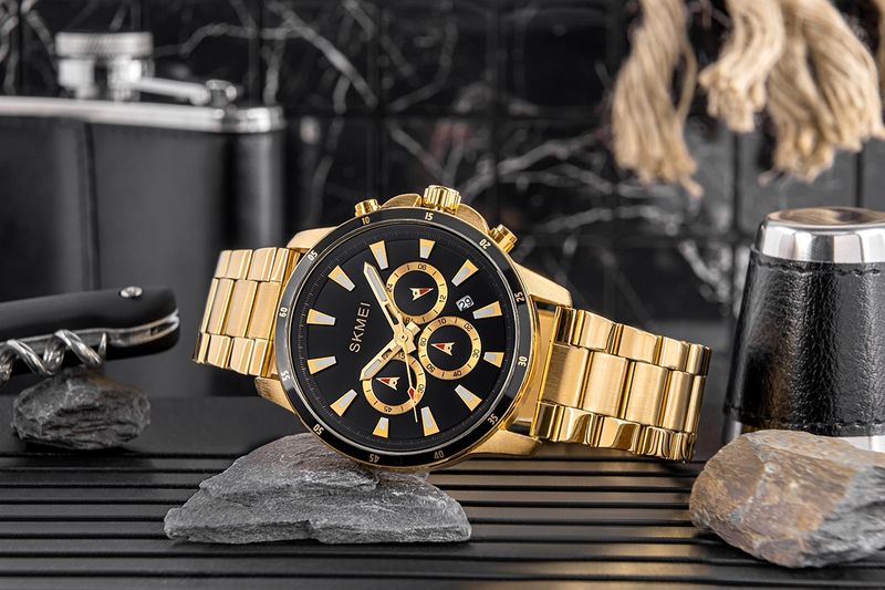 zegarek męski skmei 2295gd + box zdjęcie 4