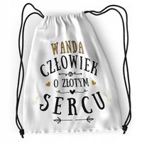 Plecak Dla Wandy Sportowy Szkolny Worek Torba Z Nadrukiem Ze Zdjęciem