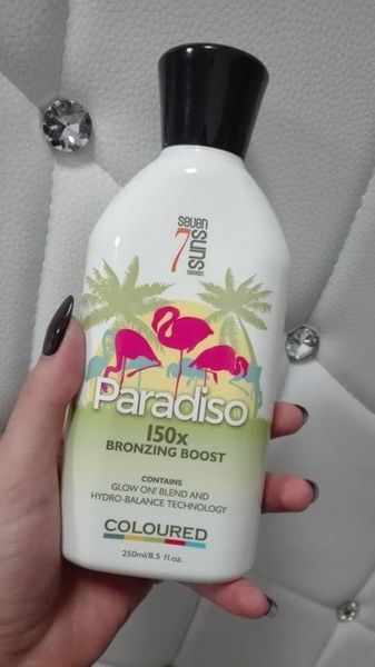 7suns Paradiso X150 bronzer do solarium 250ml zdjęcie 3