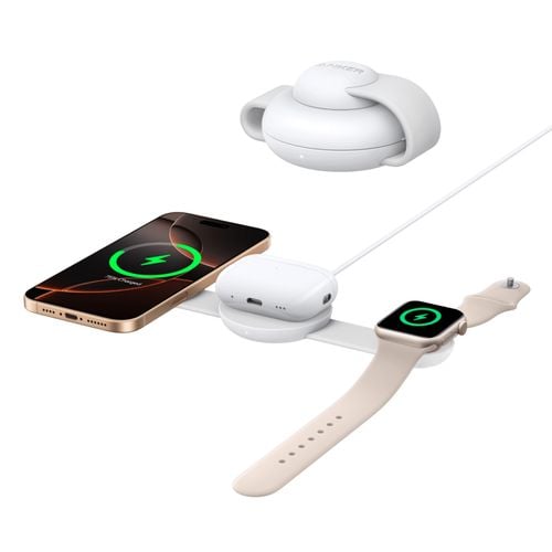 Ładowarka ANKER MagGo Wireless Charging Station 3 w 1 Biała na Arena.pl