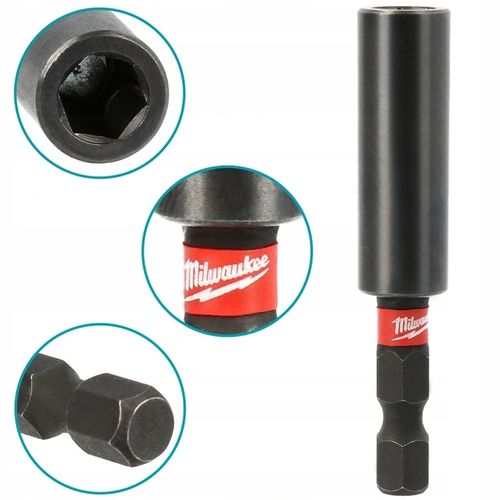 Milwaukee Zestaw 3szt Adapter Uchwyt 1/4 1/2 3/8 4932479228 + Adapter 60mm na Arena.pl