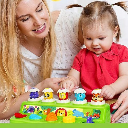 WYSKAKUJĄCE ZWIERZĄTKA INTERAKTYWNA ZABAWKA GRA ZRĘCZNOŚCIOWA POP-UP na Arena.pl