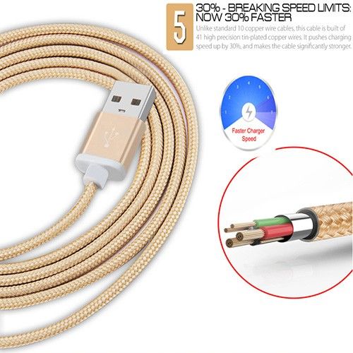 Kabel micro usb nylon IYCABLE na Arena.pl