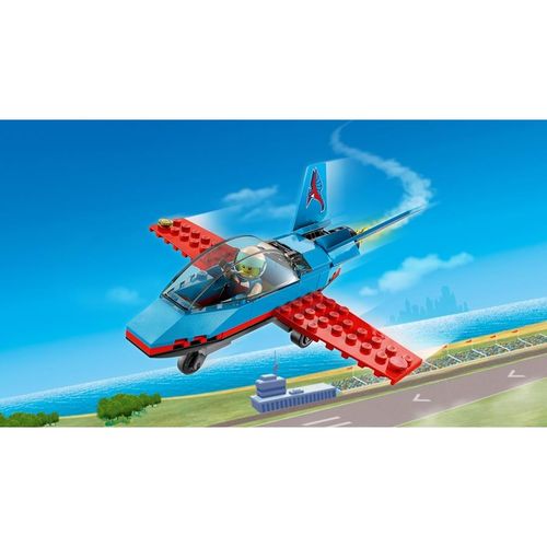 Lego City Samolot Kaskaderski Klocki Pilot 60323 na Arena.pl