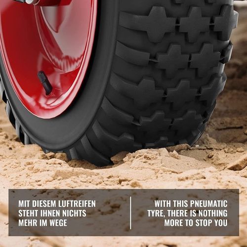 TIMBERTECH taczki ogrodowe ‎140 x 54 x 60 cm, czerwone, na Arena.pl