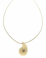 3960 Złoty łańcuszek 47+5 naszyjnik stal chirurgiczna celebrytka sopel