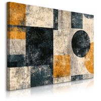 Obraz Na Płótnie Do Salonu Wzory Geometryczne Abstrakcja Mural 100cm x 70cm