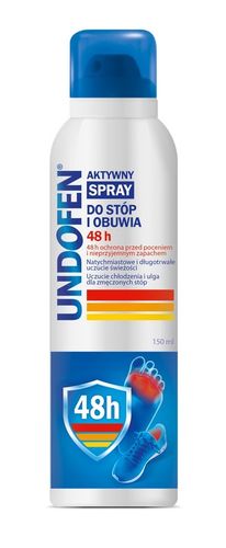 UNDOFEN Spray do Stóp i Obuwia 48H Przeciw Poceniu i Neutralizacji Zapachu na Arena.pl