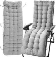 Poduszka na Leżak Ogrodowy Fotel Plażowy Turystyczny Krzesło Ogrodowe Gruba