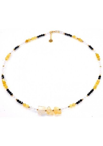 Naszyjnik Cytryn Opal 925 zdjęcie 1