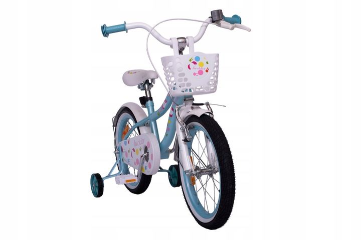 Rowerek dziecięcy Heckler Rainbow 16" Blue / White zdjęcie 4