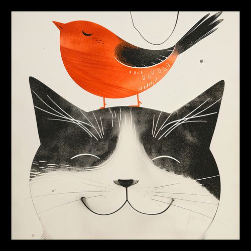 Plakat 20x20cm Pyzaty Przyjaciel na Arena.pl