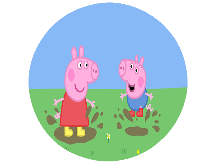 Opłatek na tort Świnka Peppa zdjęcie 1