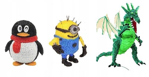 WKŁADY DO DŁUGOPISU 3D DLA DZIECI PLA FILAMENT 3D PEN 60 M ZESTAW STARTOWY na Arena.pl