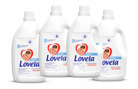 Lovela Baby hipoalergiczne mleczko do prania dla dzieci 1,45L x4 KOLOR BIEL