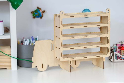 Ciężarówka, półka na samochodziki na Arena.pl