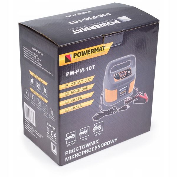 Prostownik mikroprocesorowy 12V 24V 8A zdjęcie 6