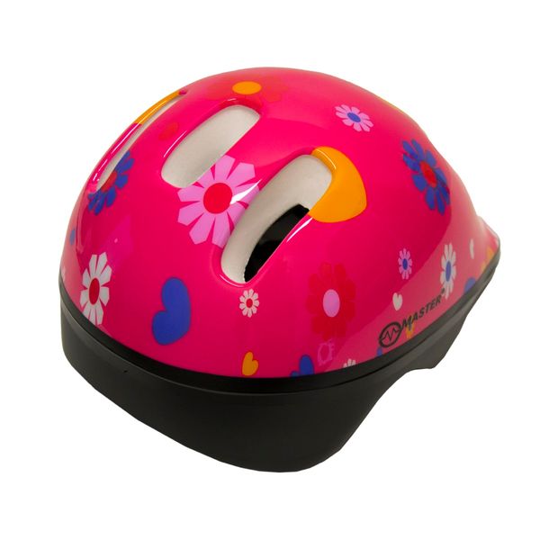 kask rowerowy master flip - m - różowy zdjęcie 3