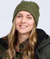 Czapka zimowa Knitted Melange Pinewood zielona green mel 1174-116