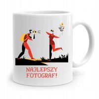 Kubek Dla Fotografa Najlepszy Fotograf! Prezent Z Nadrukiem Ze Zdjęciem