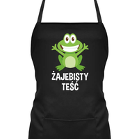 Żajebisty teść - fartuch na prezent
