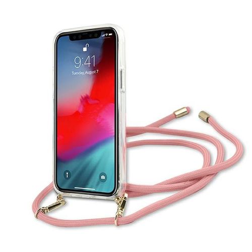 Etui Guess do iPhone 12 mini, Różowy na Arena.pl