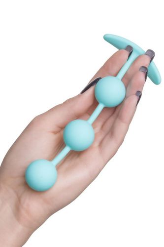 todo by toyfa anal plug triplex, silicone, mint, 15 cm, o 2.5 cm na Arena.pl