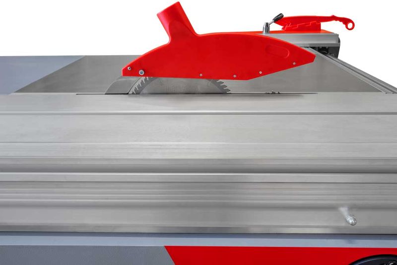 Piła formatowa formatówka krajzega 5,5kW 400V podcinak stół 3200mm ręc zdjęcie 5