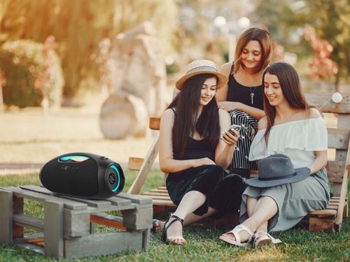 Głośnik Bluetooth Przenośny Bezprzewodowy Manta SPK320 120W Powerbank na Arena.pl