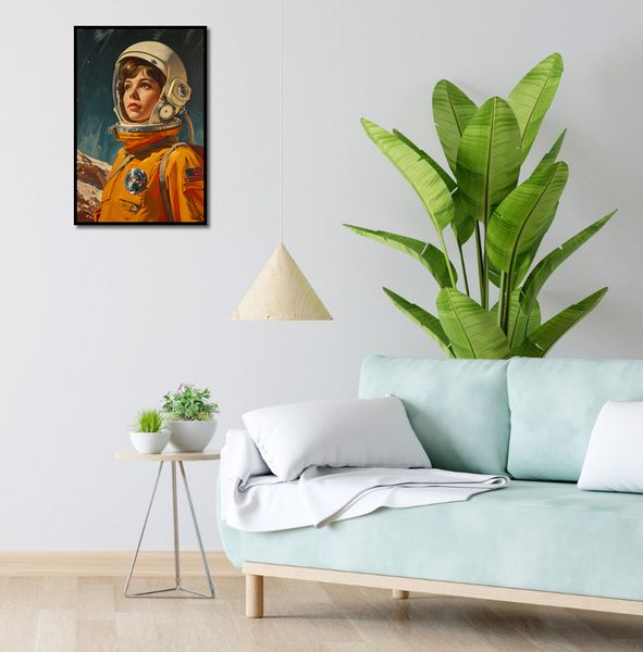 Plakat 40x60cm Pionierka Kosmosu zdjęcie 4
