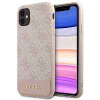 Guess GUHCN61G4GLPI iPhone 11 / Xr 6,1" różowy/pink hard case