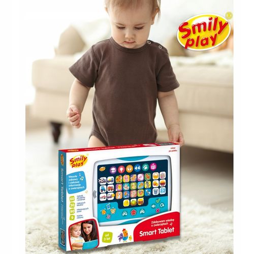 Smily Play Interaktywny edukacyjny tablet dla dzieci smart Zwierzątka na Arena.pl