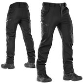 SPODNIE MĘSKIE TREKKINGOWE ZIMOWE BOJÓWKI SOFTSHELL M-TAC WINTER