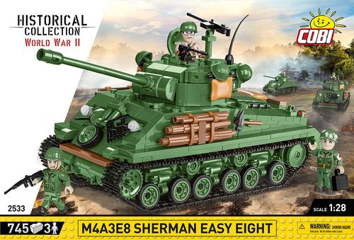 Klocki M4A3E8 Sherman Easy Eight 745 Elementów na Arena.pl