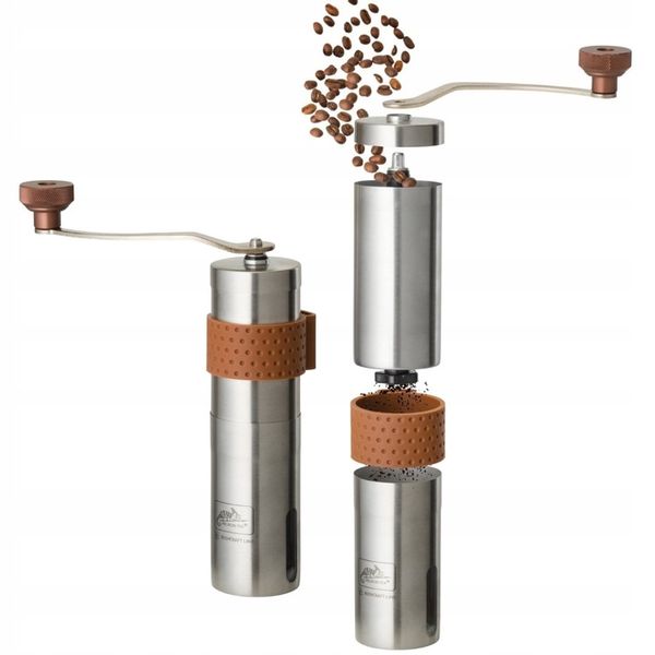 Młynek do Kawy Ręczny Turystyczny HELIKON CAMP 50gr pojemności podróżny zdjęcie 8