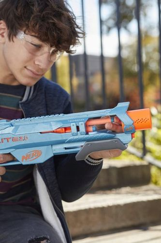 ZESTAW NERF ELITE 2.0 3 WYRZUTNIE PISTOLET KARABIN SHOTGUN I STRZAŁKI na Arena.pl