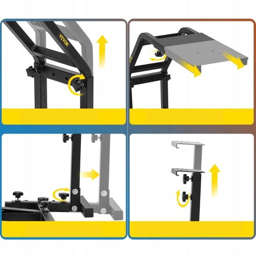 UNIWERSALNY STOJAK DO KIEROWNICY GAMINGOWEJ Thrustmaster LOGITECH PS4 na Arena.pl