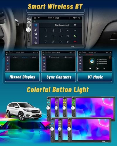 RADIO SAMOCHODOWE Android 1 DIN BLUETOOTH USB AUX EKRAN DOTYKOWY 7" KAMERA na Arena.pl