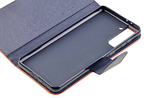 Etui portfel Fancy Case do Samsung Galaxy S21+ / S21 Plus czerwony na Arena.pl