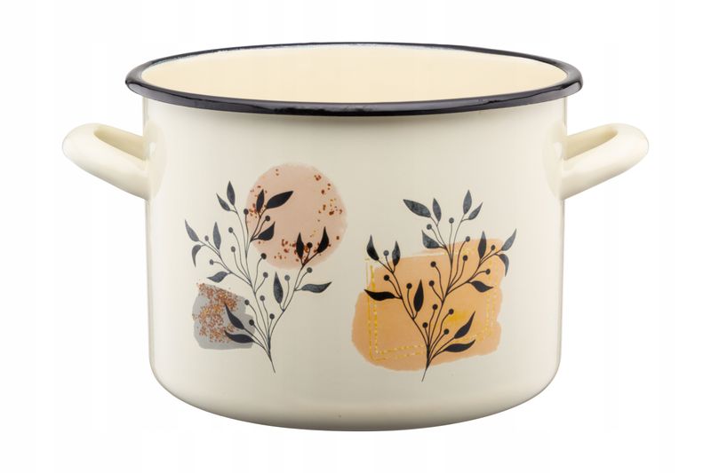 KADAX Garnek Emaliowany Indukcja Gaz 20cm 4,4L zdjęcie 1