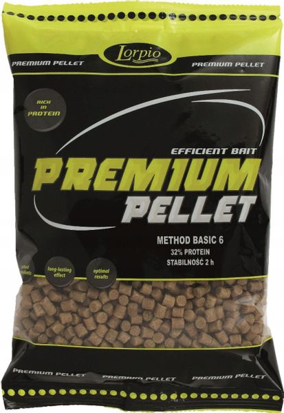 Zanęta Pellet Lorpio Method Basic 2mm 700g zdjęcie 1