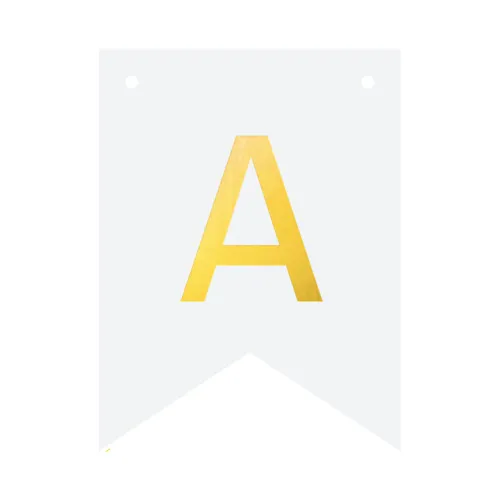 Baner DIY 16 cm - literka A na Arena.pl