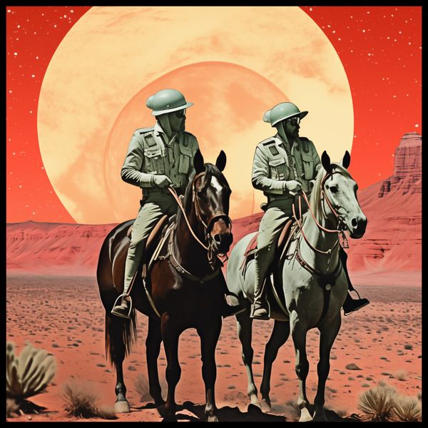 Plakat 100x100cm Patrol Kosmiczny zdjęcie 2